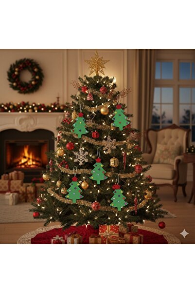 iğne izi Ornament pentru brad de Crăciun realizat manual, ornament pentru bra...