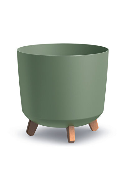 Other Ghiveci GRACIA TUBUS DGTL300L cu picioare | Verde pământiu