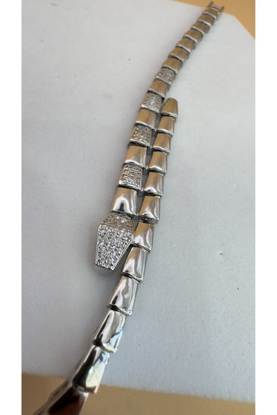 SK aksesuar Stone Snake Design Brand Model Vip Bracelet