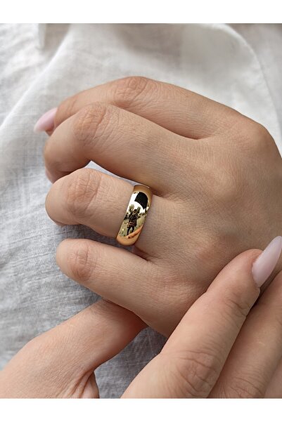 nasipkuyumcu 14 AYAR ALTIN ALYANS YÜZÜK 6 MM XAL000300