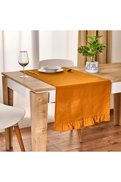 MATMEL Soft Fancy Runner - Mustard - 50X130 cm