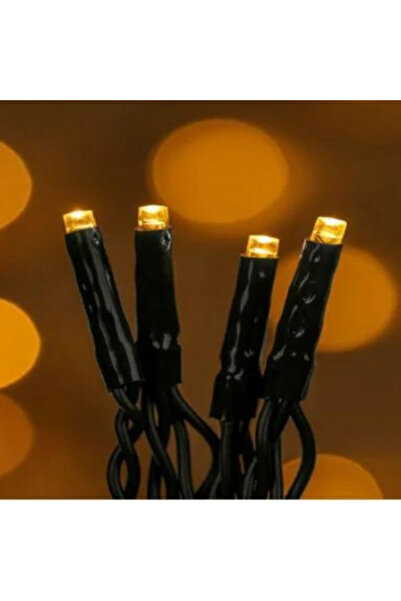 OEM Instalație de iluminat LED cu 100 de becuri alb cald, extensibilă 2,97 m