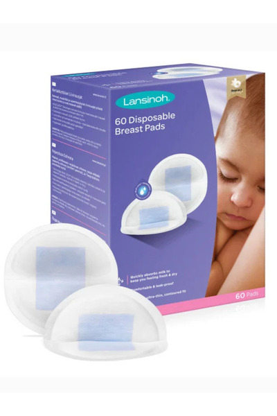 Lansinoh لانسينوه حفاظات ثدي للاستخدام مرة واحدة 60وسادة