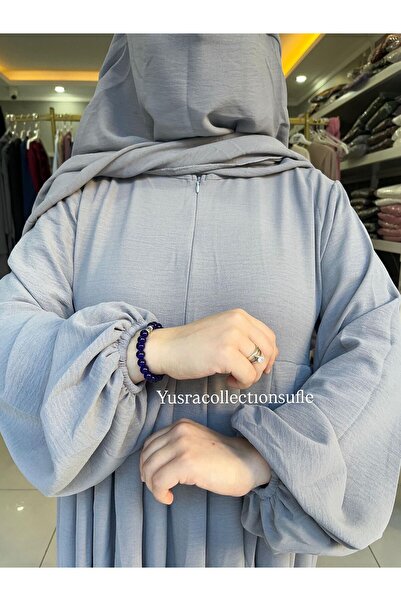 Yüsra Collection Ferace Tesettür Aerobin Dress