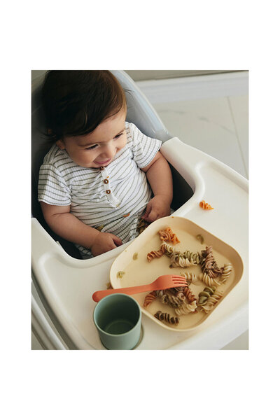 MATMEL طبق مربع من إل سي، طقم من قطعتين، بنكهة الخوخ والفانيليا (قطعتان)