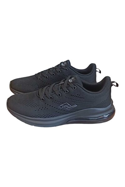 Jump siyah balon taban unisex 34701 koşu yürüyüş günlük spor ayakkabı