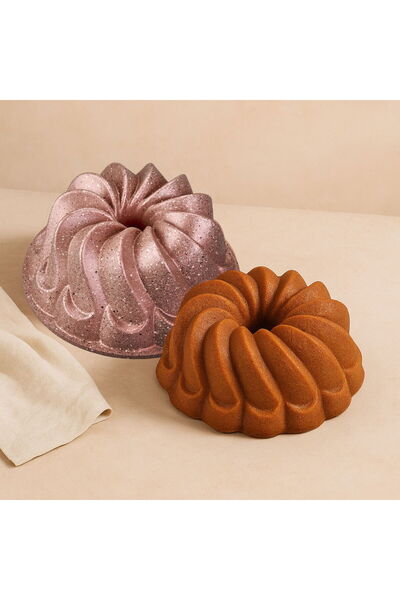 MATMEL قالب كيك جيراداب من مطبخ نيرفانا - وردي - 24 سم