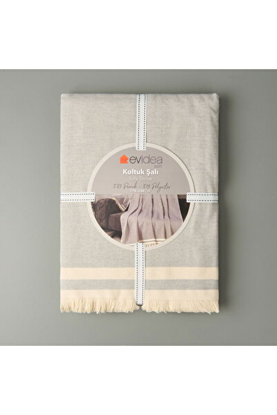 ASPARTAM Soft Dalinda Sofa Throw - Gray - 170X230 cm