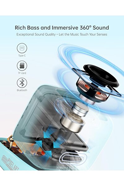 DIVOOM مكبر صوت بلوتوث ديتو ريترو بيكسل آرت