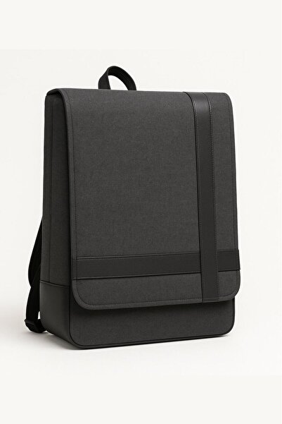 Bambus Rucsac unisex vertical tip messenger