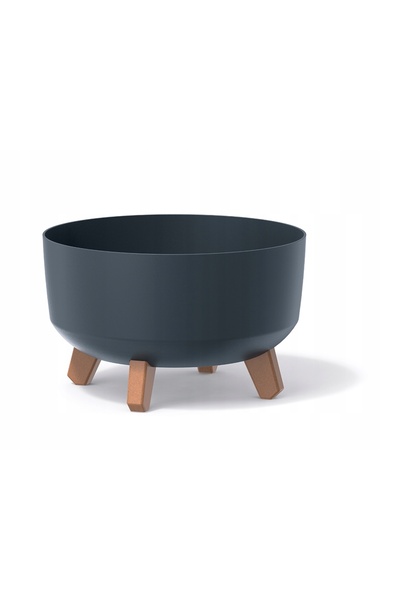 Other Ghiveci GRACIA LOW DGRL300L cu picioare | Antracit