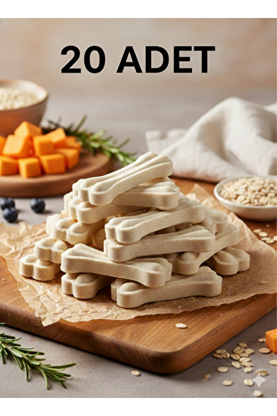 Tasma Market 20 Adet 10 cm Naturel Pres Sığır Derisi Köpek Kemiği – Diş Kaşıma Kemiği