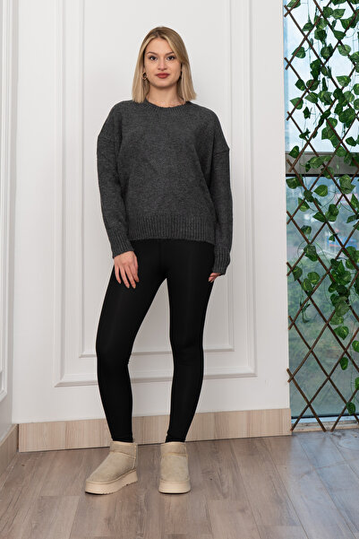MissVina Round Neck Soft Knit Sweater 258181