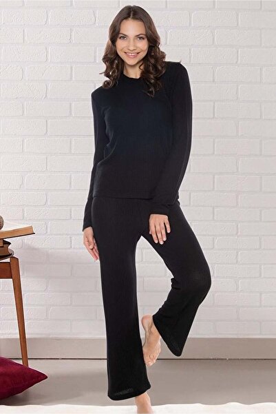 DOWRY Long Sleeve Rubberized Pajama Set Home Wear 09-179