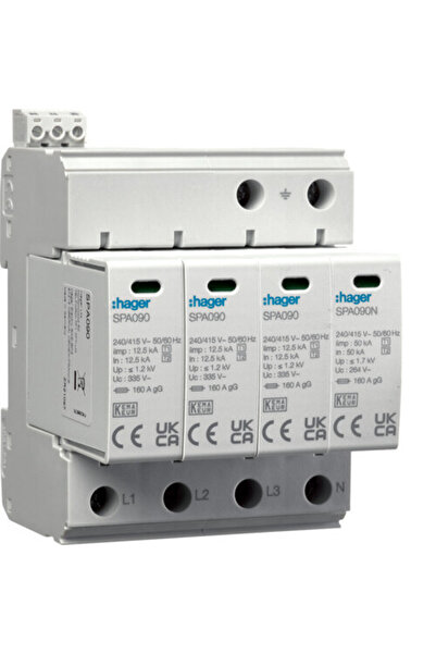 Other Descărcător de supratensiune T1T2 4P 50kA pentru rețele TNSTT