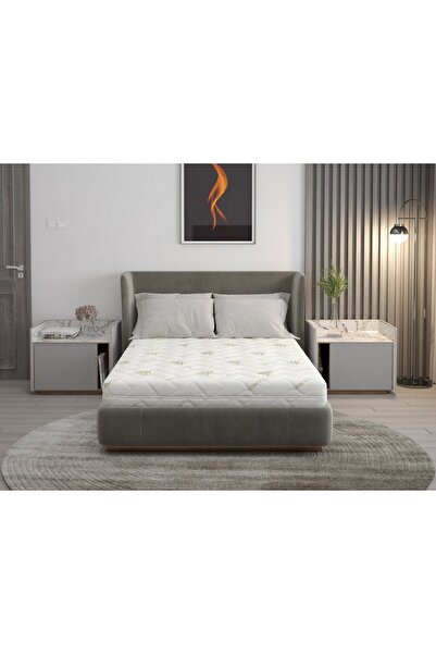 Somnart Saltea Cu Spumă Poliuretanică Confort 4Family Aloe Vera 140X200, Înăl...