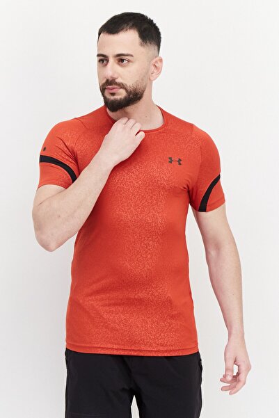 Under Armour Men Sportswear Fit Training T-Shirt, Rust Red