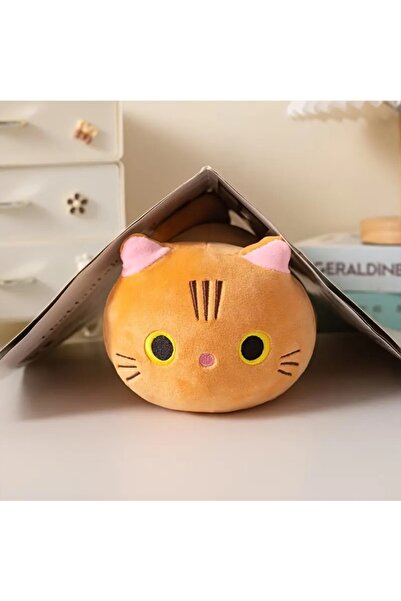 Malvys Plush Toy Orange Cat "Mimi" 25 cm, Soft and Fluffy, Cute Gift
