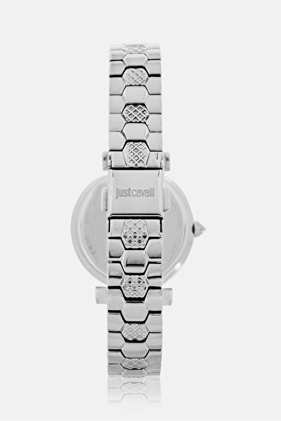 Just Cavalli Women JC1L273M0045 Stainless Steel Analog Watch 30mm With Bracelet, Silver