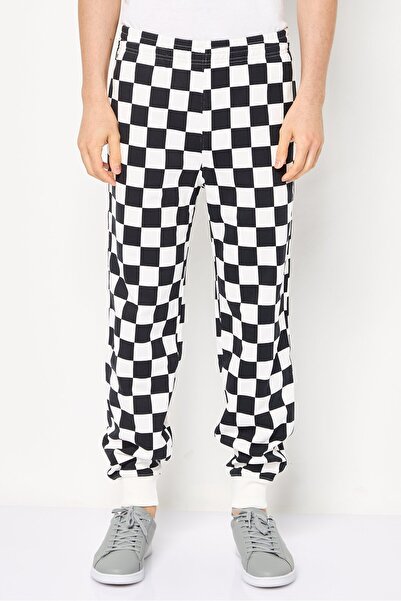 Lacoste بنطال رياضي رجالي بقصّة عادية وطبعة مربعات، متعدد الألوان