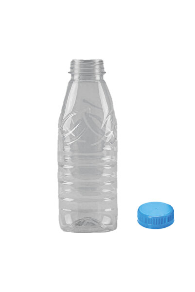 Öztürk ambalaj 300 cc Ayran Şişesi Mavi Kapaklı 150'li