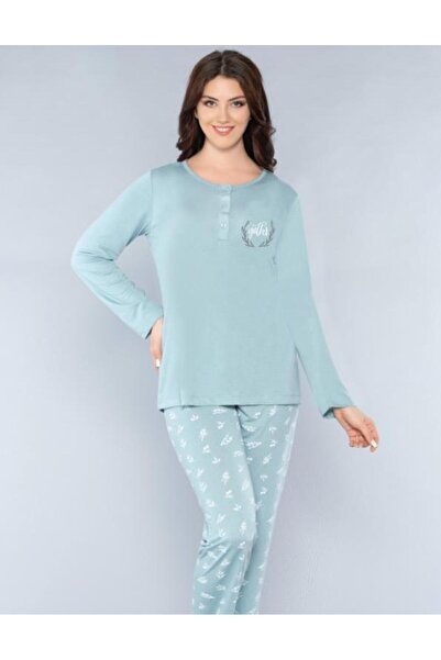 Alperi Long Sleeve Seasonal Pajama Set Viscose 790-31