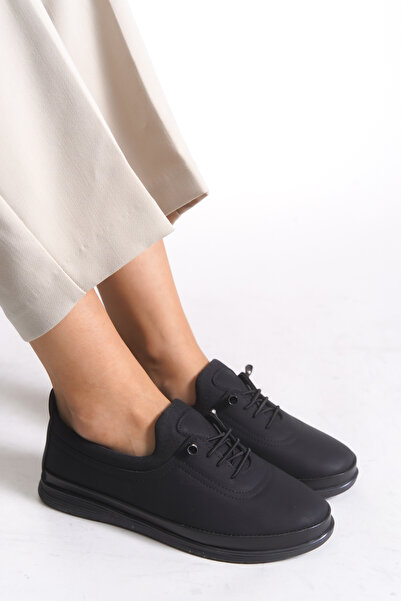 Riccon Women's Casual Shoes 0012960 Matte Black