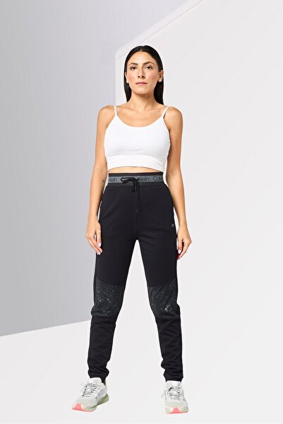 Calvin Klein Women Sportswear Fit Outdoor Track Pants, Black