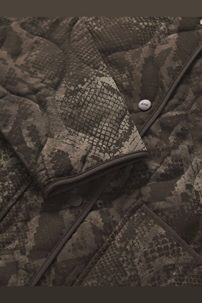 Jack & Jones Дамско яке с велосипедна яка и шарки - Perry