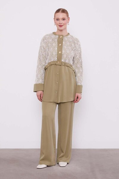 Levidor Dantel Paneled Triple Set