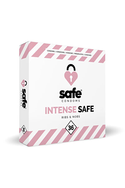 Other Stimulating condoms - Safe Intense Safe 36 pcs