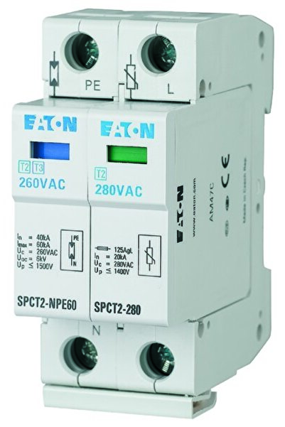 Other Descărcător de supratensiune SPCT22801NPE - 280V, 820/20kA, Tip 2