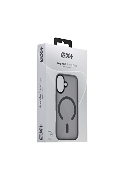 NEXT ONE NOA Mist Shield Protective Case with MagSafe for iPhone 17, Grey