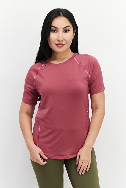 Under Armour بلوزة رياضية نسائية للتدريب، أرجوانية