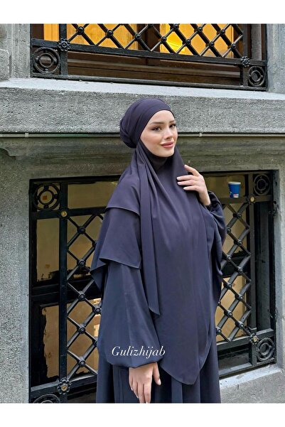 güliz hijab Güliz Ferace Souffle Veil Set