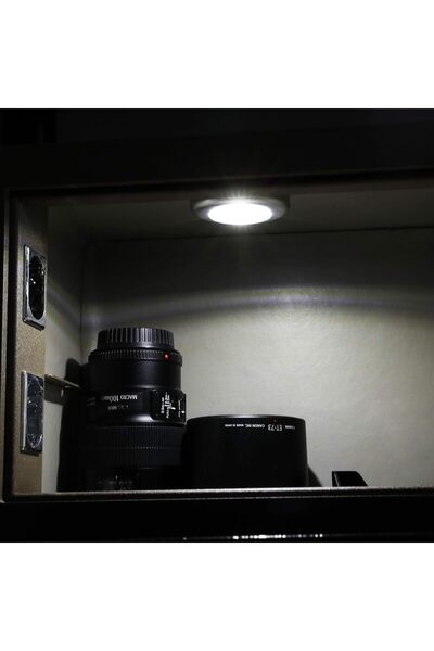 Rabelix Online Marketing 3xAAA Pilli Power Ledli Raf,Dolap,Koridor,Komidin Kendinden Yapışkanlı Aydınlatma Pil Hariç