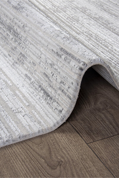 Güney Halı Gri Modern Doğal Taban Saçaklı Özel Ölçü Salon Koridor Mutfak Çocuk Oturma Odası Halısı Yolluk