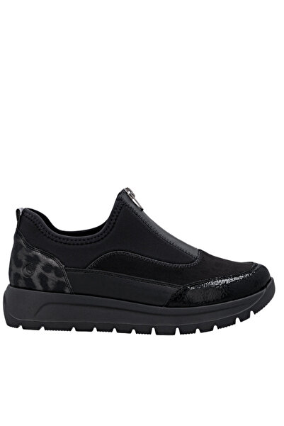 Rieker Casual shoes, women, RIEKER, ANTISTRESS, D2V01-04 black, -leather 40