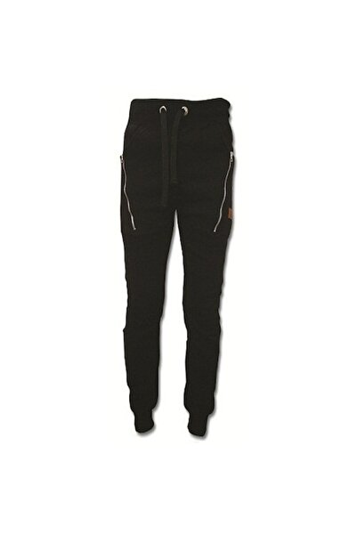 OEM Pantaloni de trening slim fit , negri, mărimea M