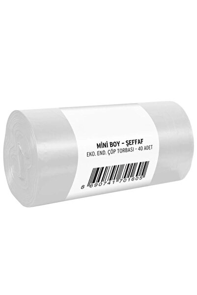 Öztürk ambalaj Mini Boy Çöp Torbası 40x47 cm 40'lı