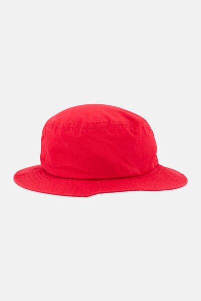 Champion Men Brand Logo Bucket Hat, Red