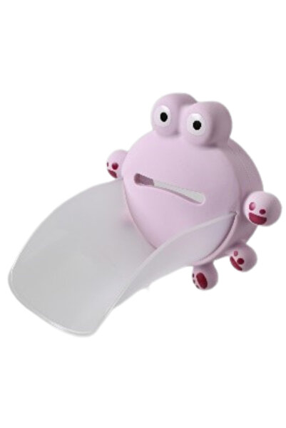 LITTLE ANGEL - صنبور تمديد صنبور للأطفال بتصميم كرتوني - وردي