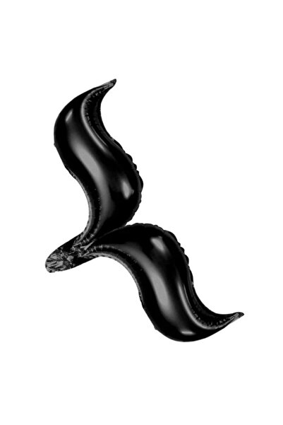 Generic Brand Mermaid Tail Black 2 Pieces Foil Balloon
