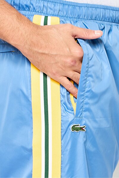 Lacoste Men Regular Fit Embroidered Logo Track Pants, Blue