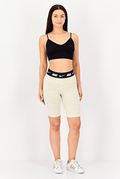 Nike Women Tight Fit Training Shorts, Cream