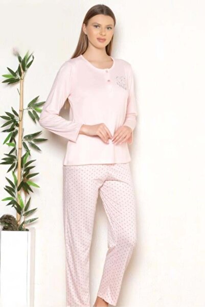 Alperi Seasonal Long Sleeve Pajama Set Viscose 790-27