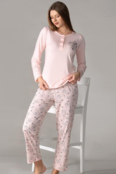 Alperi Seasonal Long Sleeve Pajama Set Viscose 790-28