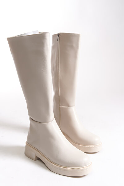 Riccon Tintneth Kadın Çizme 00121903 Bej