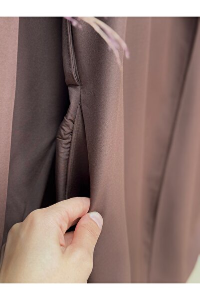 BENAHOLL Roya Belden Bağlamalı Balon Kol Trenç-KN7006 Kahve