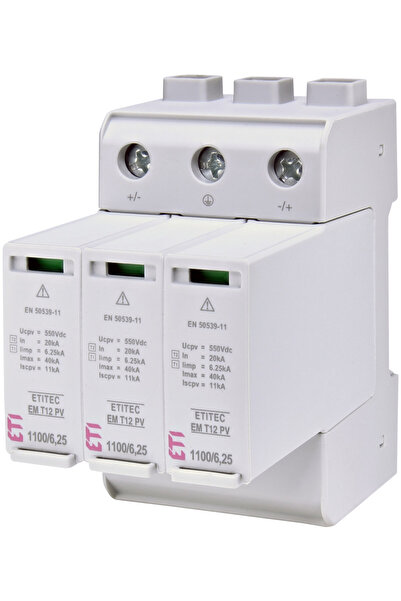 Other Descărcător de supratensiune ETITEC EM T12 pentru sisteme fotovoltaice